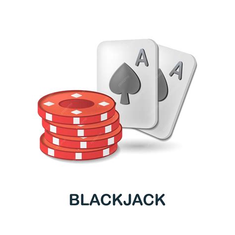 3d blackjack graphic design